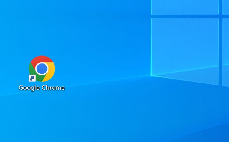 Google Chromeのショートカットをデスクトップに出す方法