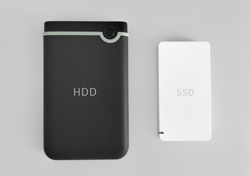 外付けHDD・SSDを利用して保存容量を増やす