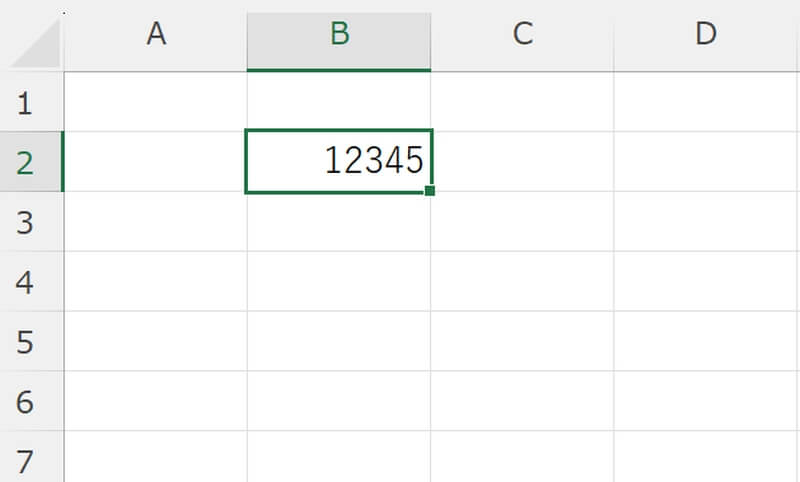 エクセルで先頭の0が消える原因