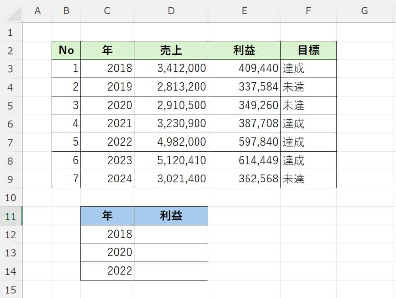 XLOOKUP関数