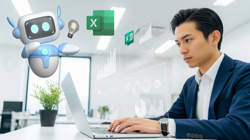 ExcelのAI活用で差がつく！業務効率を劇的改善する方法