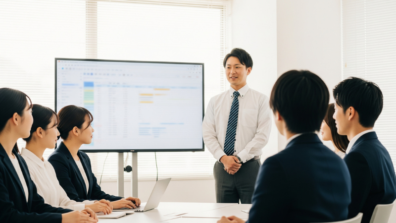 新入社員研修では何をする？成果につながる実務研修のすすめ